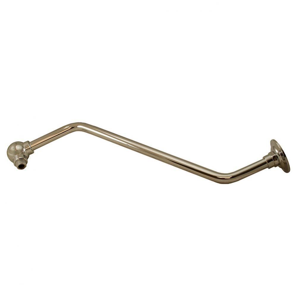 Chrome Plated 18'' Double Offset Shower Arm