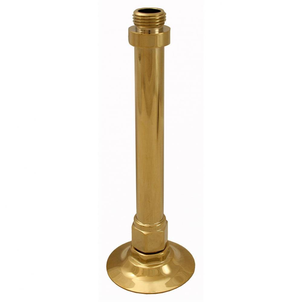 Polished Brass PVD 6'' Ceiling Mount Shower Arm