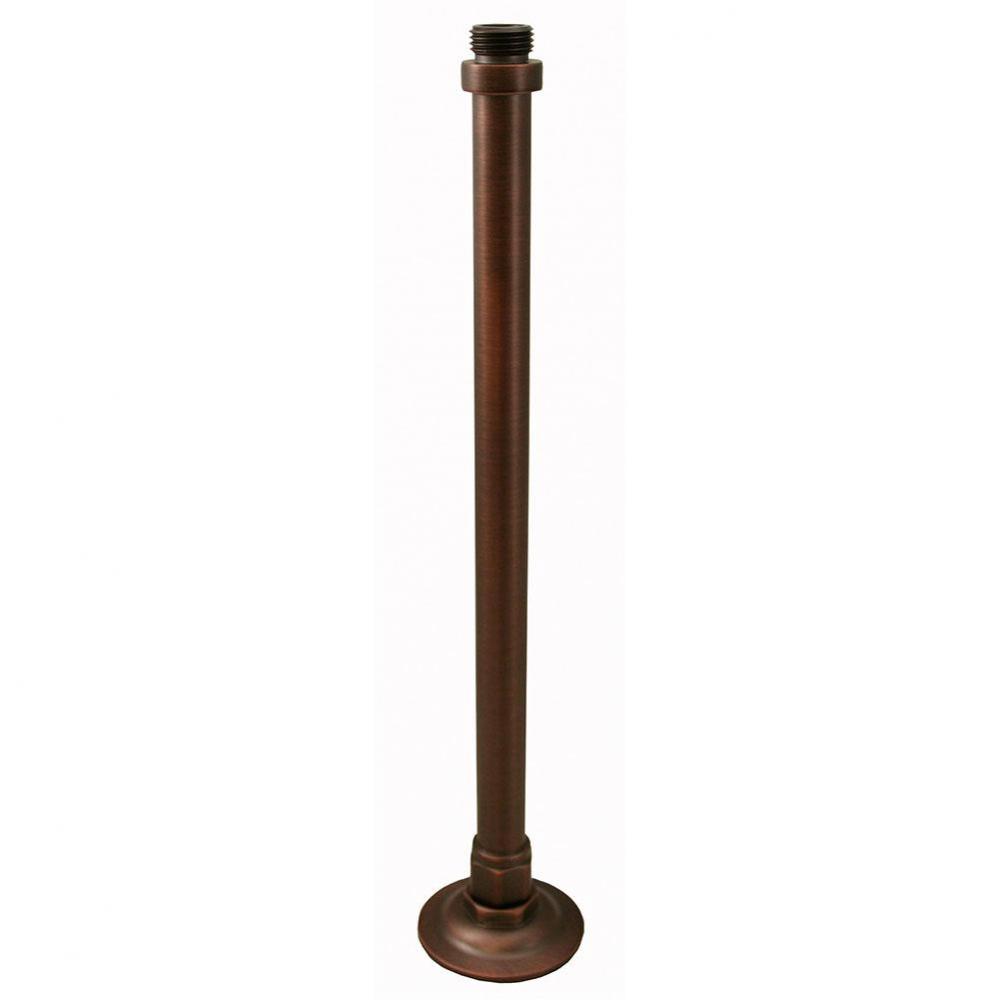 Old World Bronze 12'' Ceiling Mount Shower Arm