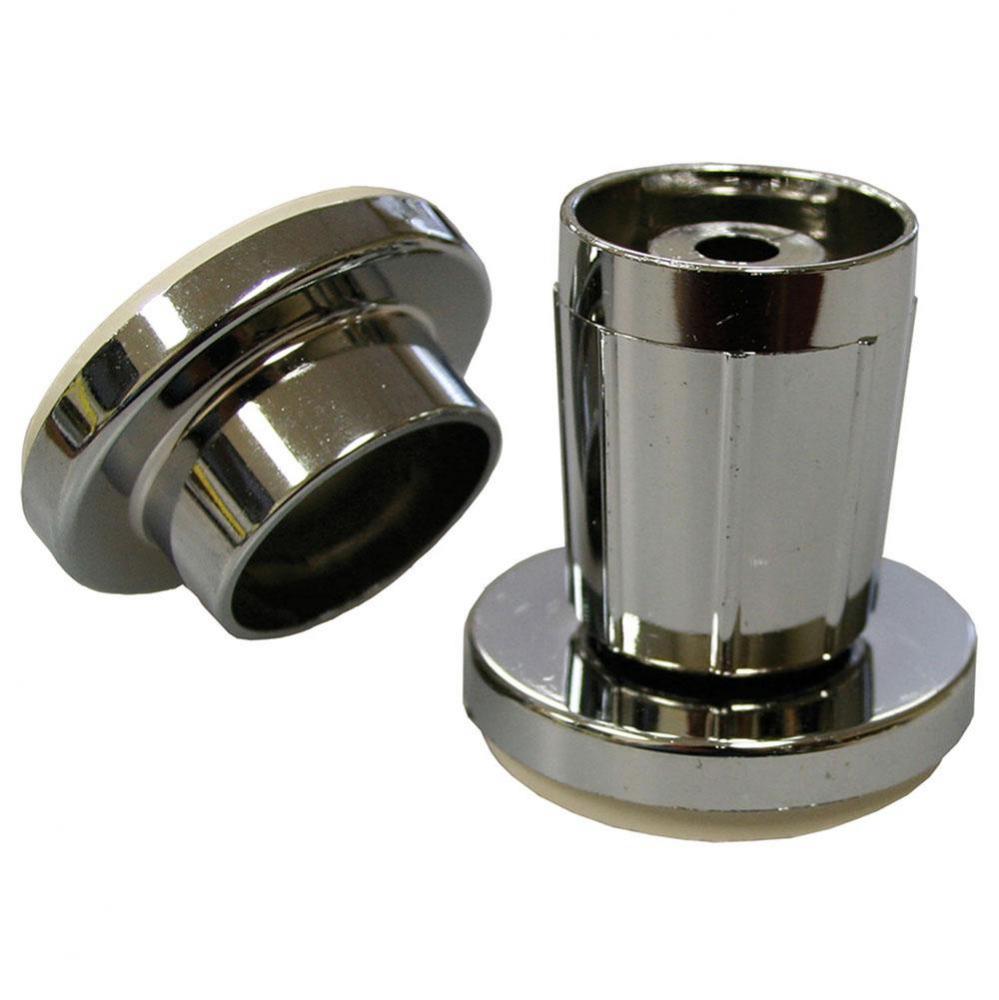 Chrome Plated Plastic Jiffy Rod Flange