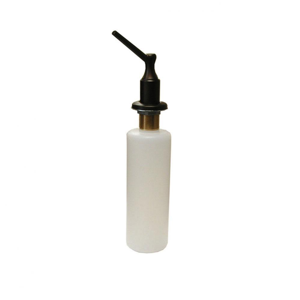 Oil Rubbed Bronze Lotion and Soap Dispenser with Brass Pump