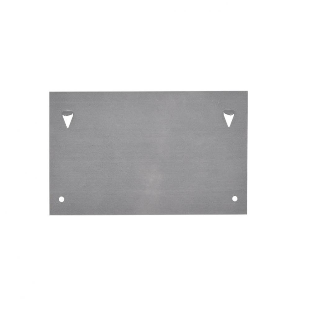 5'' x 8'' Self-Nailing Stud Guard with 2 Holes, 16 Gauge, Carton of 25