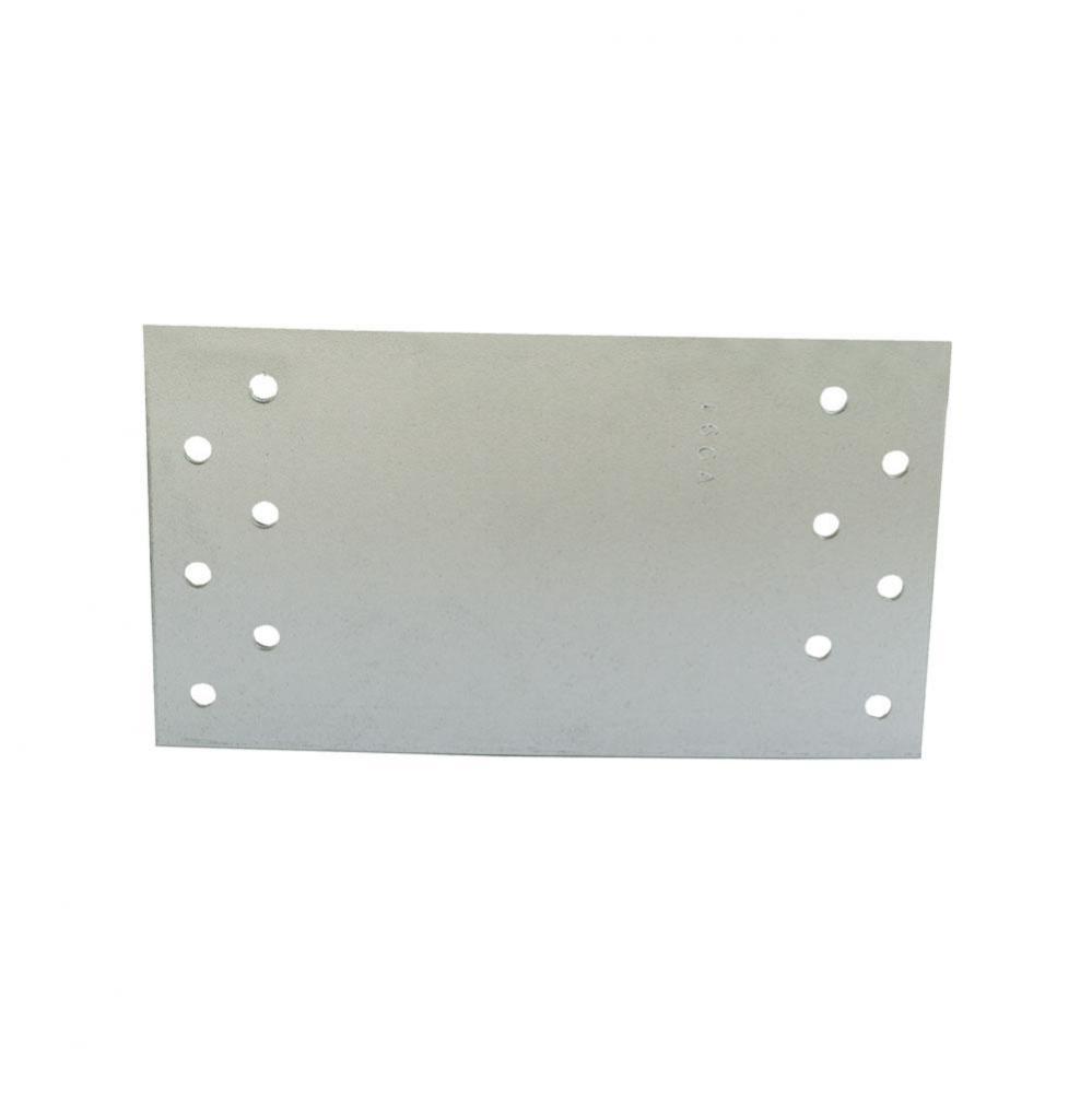 3-1/2'' x 6'' Stud Guard with 6 Holes, 16 Gauge, Carton of 25