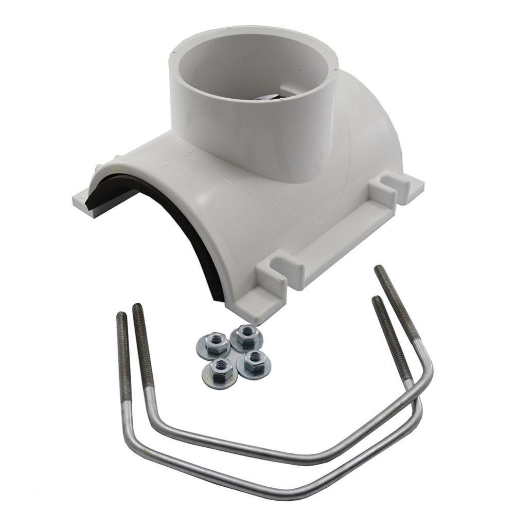 3'' x 2'' Saddle Tee Conversion Kit with Gasket