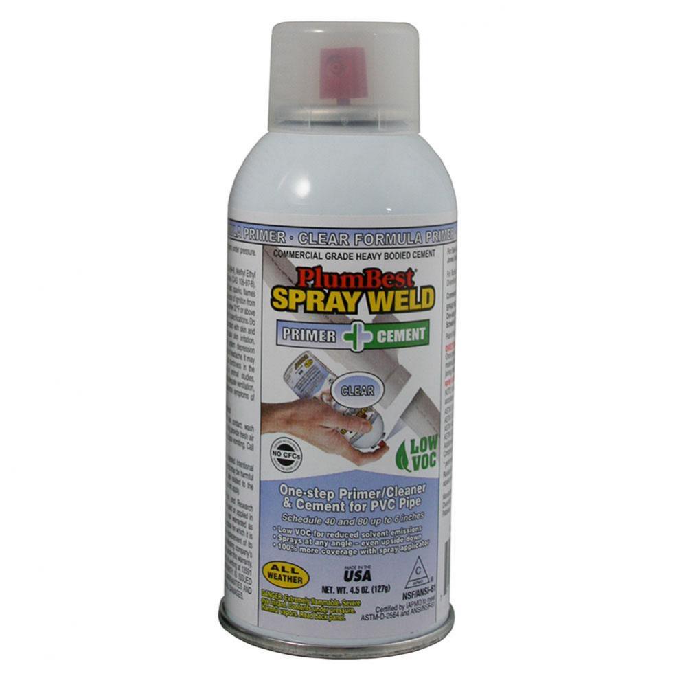 4.5 OZ. SPRAY WELD GLUE PLUS CLEAR PRIMER