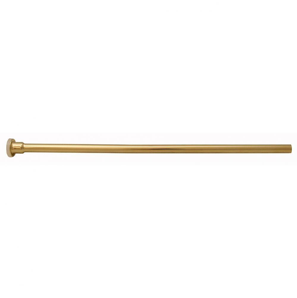 Polished Brass 3/8'' x 12'' Closet Supply Tube