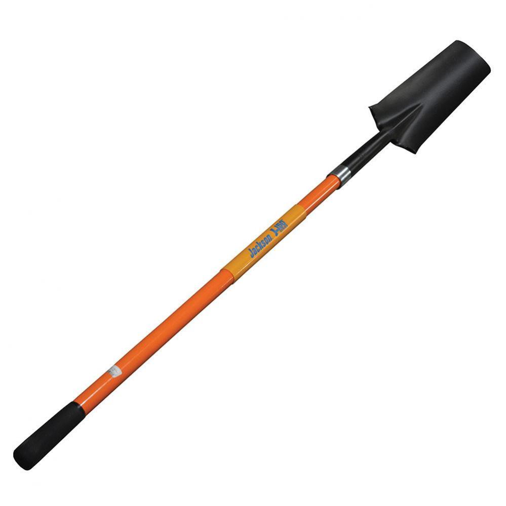 Fiberglass Handle Shovel, Long Handle, 16'' Drain Spade, AMES No.SFGDSL