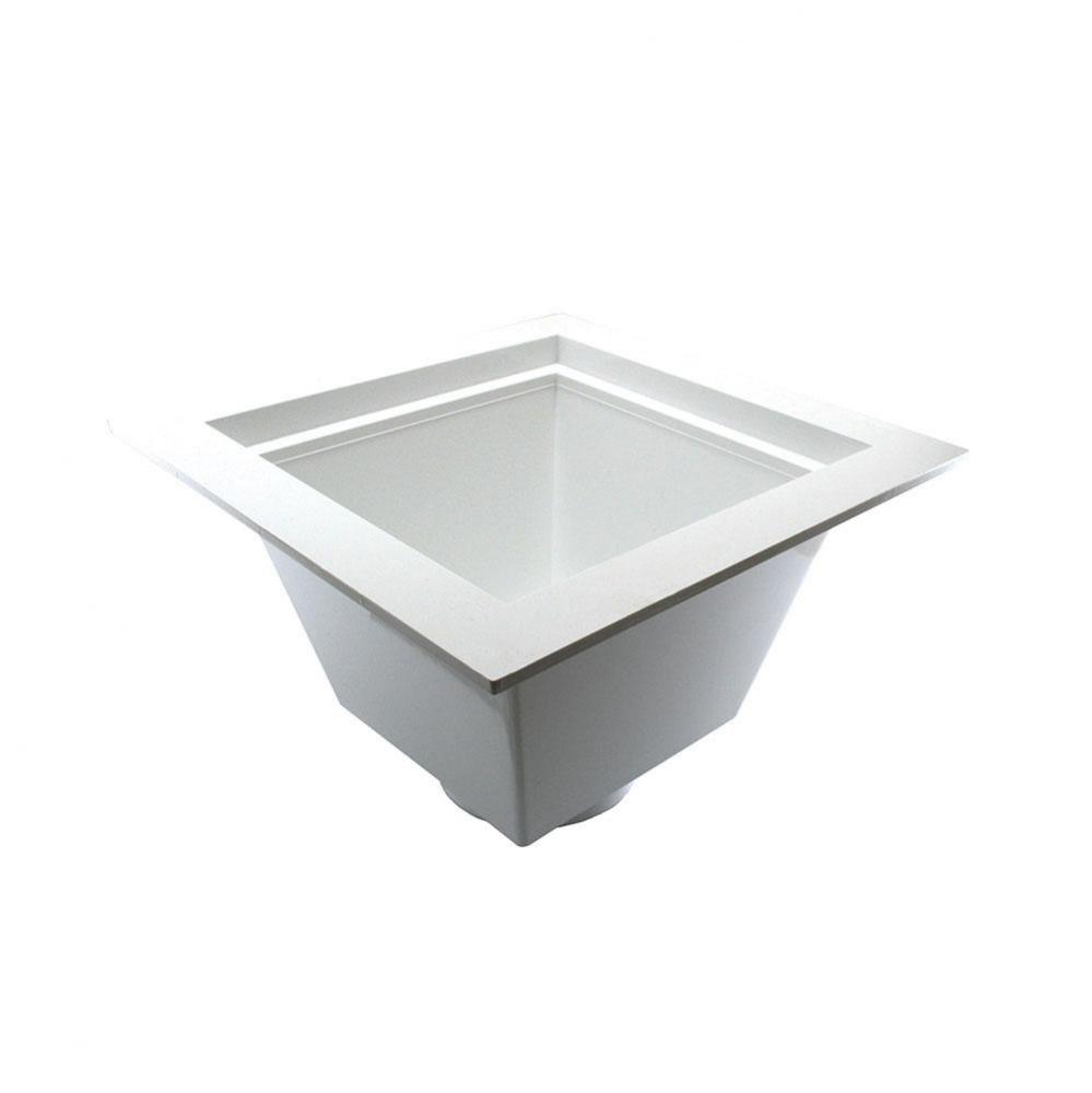 4'' PVC Hub Fit Floor Sink