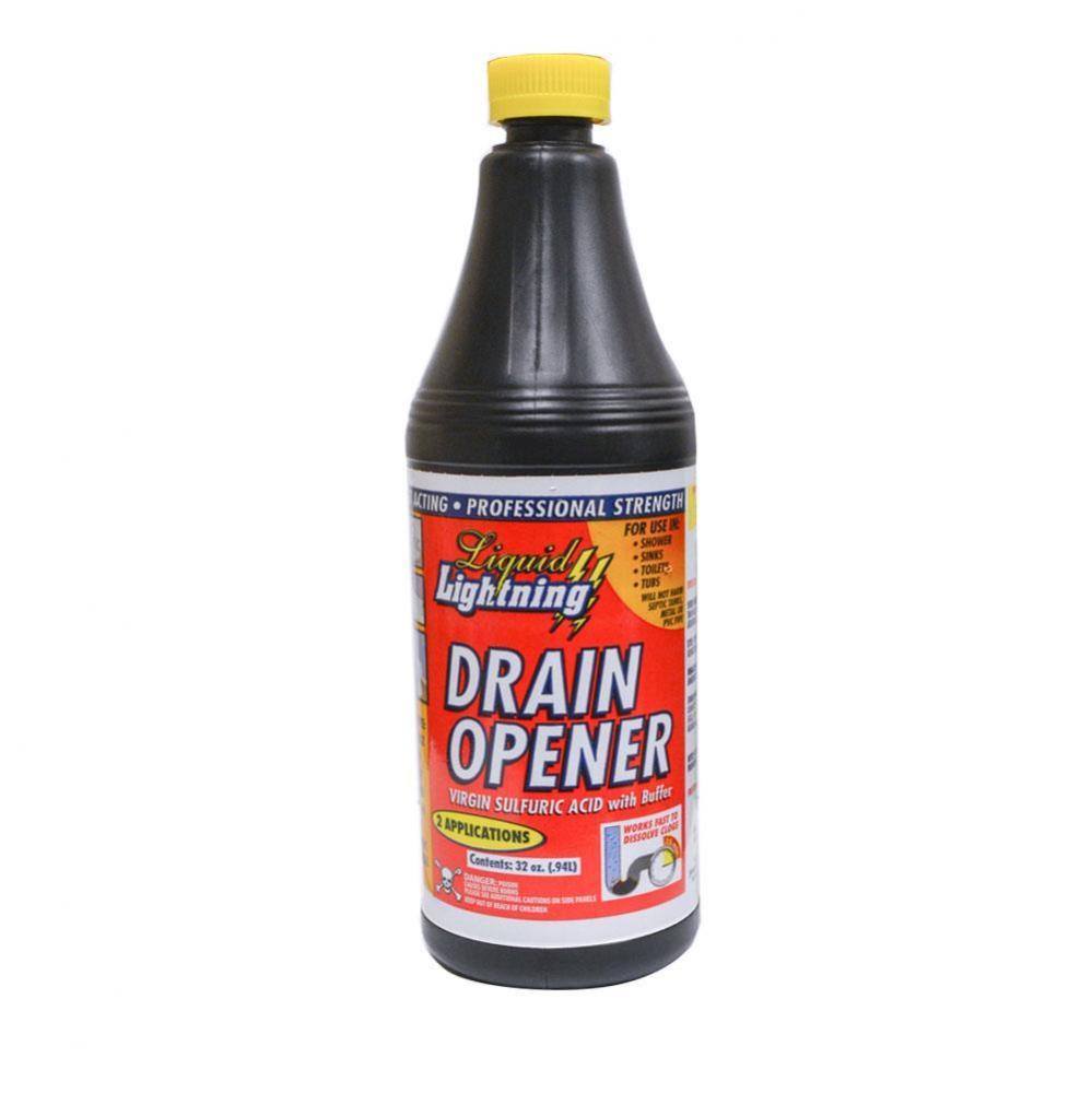 LIQUID LIGHTNING DRAIN CLEANER 6PK QT