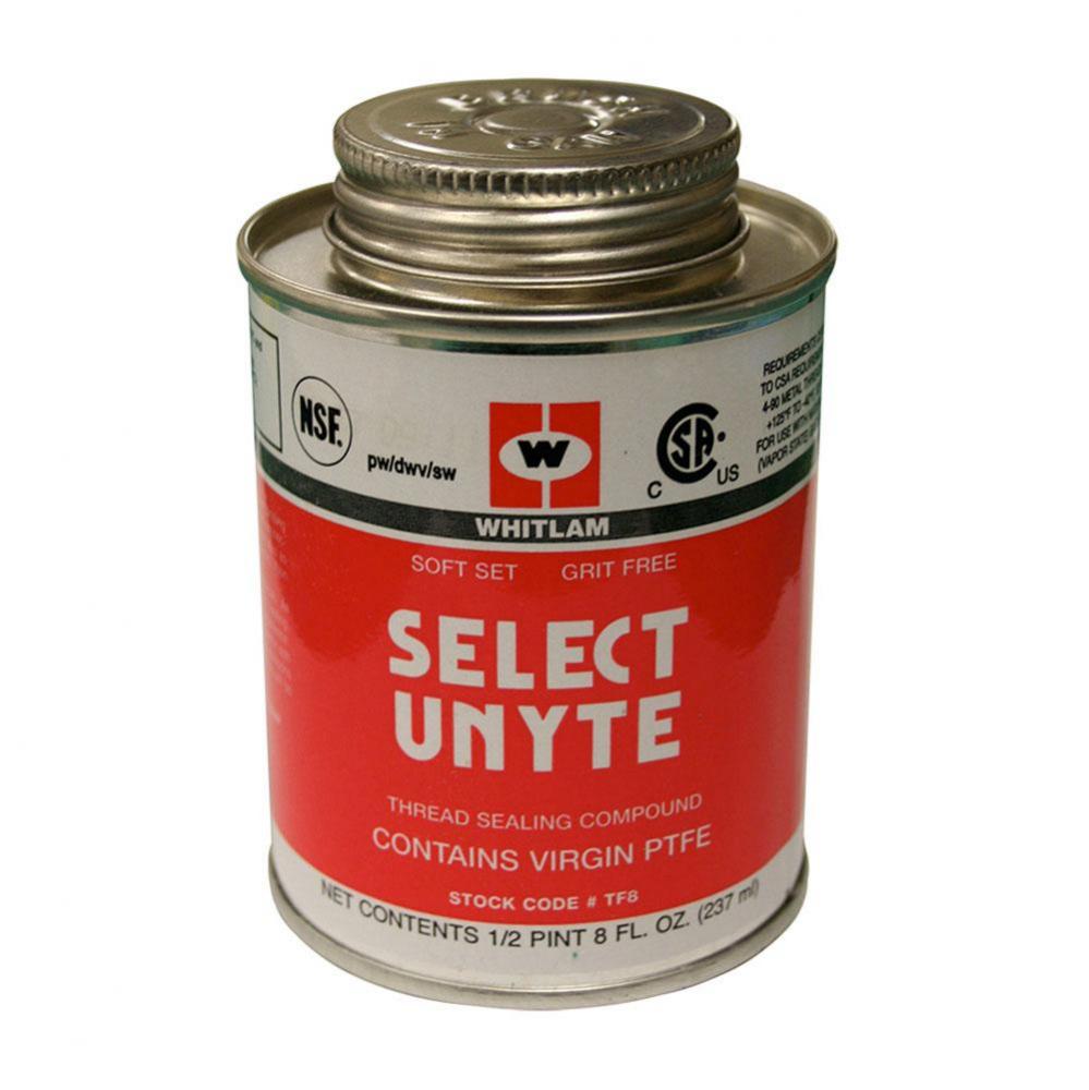 1/2 Pint, Whitlam ''Select Unyte'' Teflon Pipe Joint Compound, Carton of 24