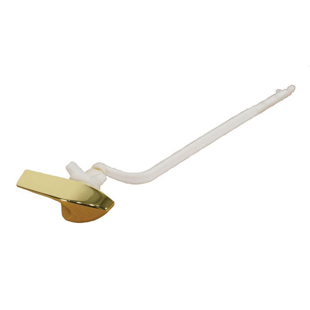 Polished Brass Decorative Tank Trip Lever for Kohler® Side Mount Metal 8'' Arm Well