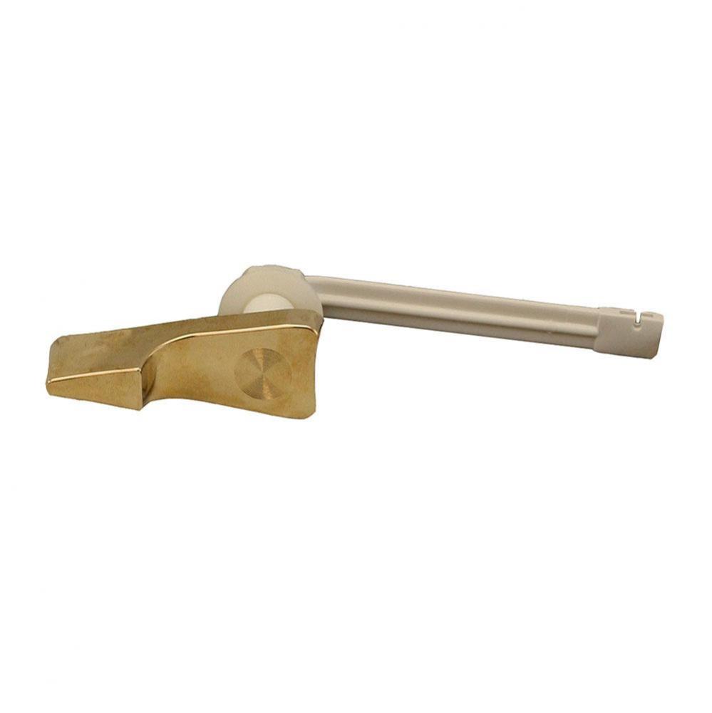 Polished Brass Decorative Tank Trip Lever for American Standard® 4'' ABS Plastic Ar