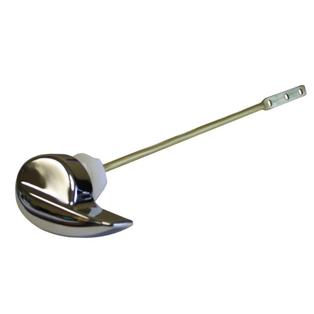 Chrome Plated Tank Trip Lever for Western Pottery® 10'' Brass Arm with Plastic Spud