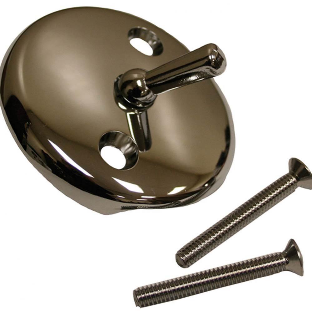 Chrome Plated Tub Trip Lever with 2'' Screws