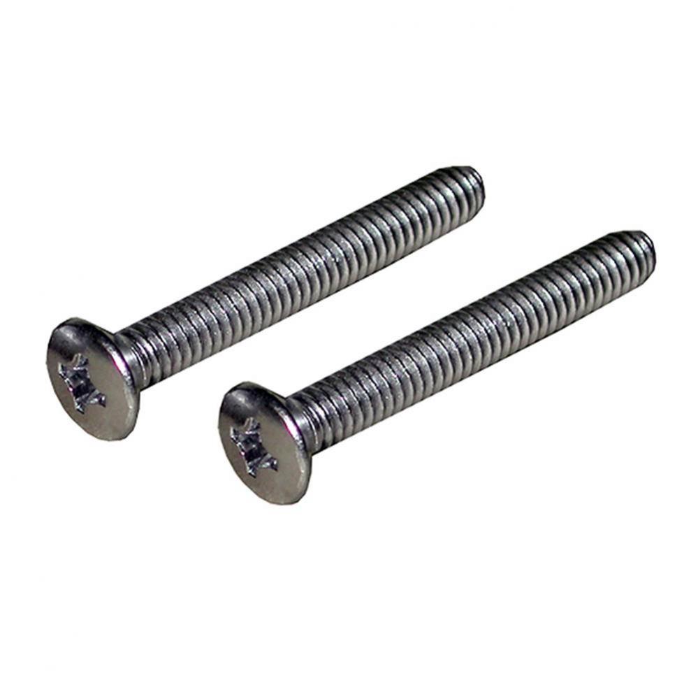 1/4'' x 2'' Chrome Plated Faceplate Screw