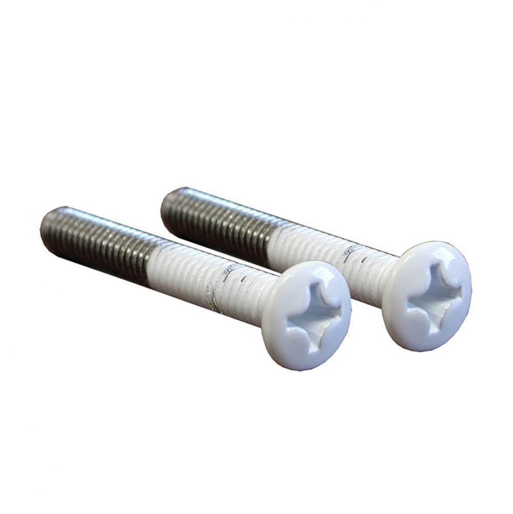 Polar White Waste and Overflow Faceplate Screws