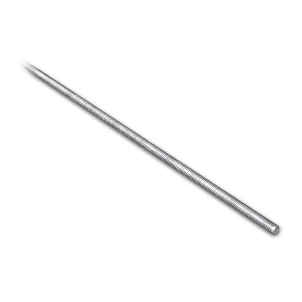 1/2'' x 6'' Galvanized Threaded Steel Rod, Zinc Finish, Carton of 12