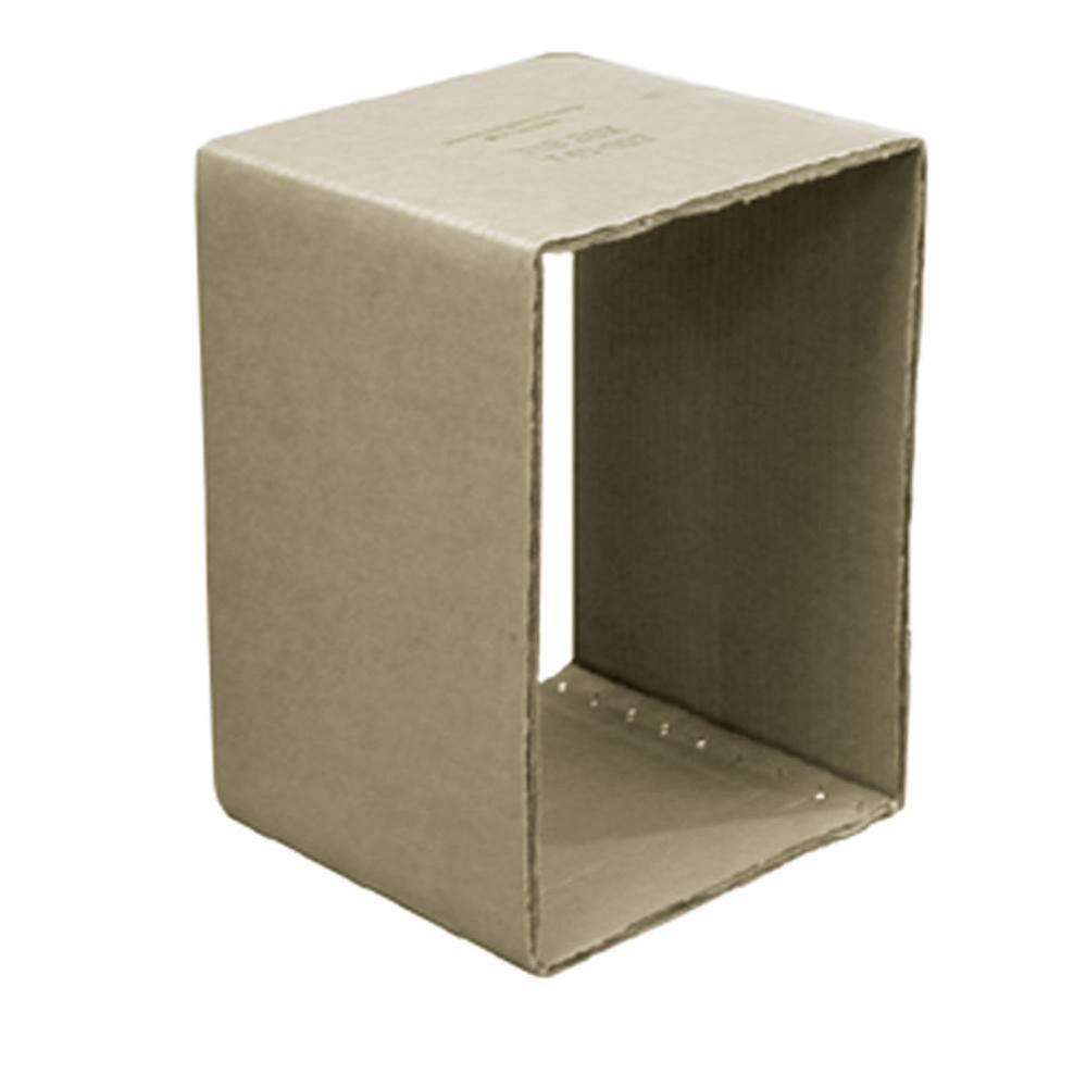 12” L x 12” W x 12” D Cardboard Tub Box, Non-Coated