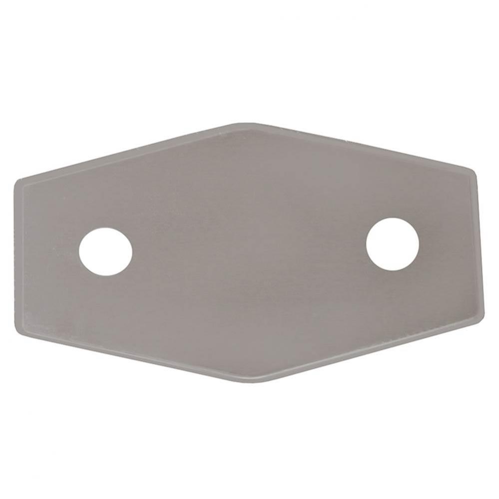 1-3/8'' Two-Hole Repair Cover Plate
