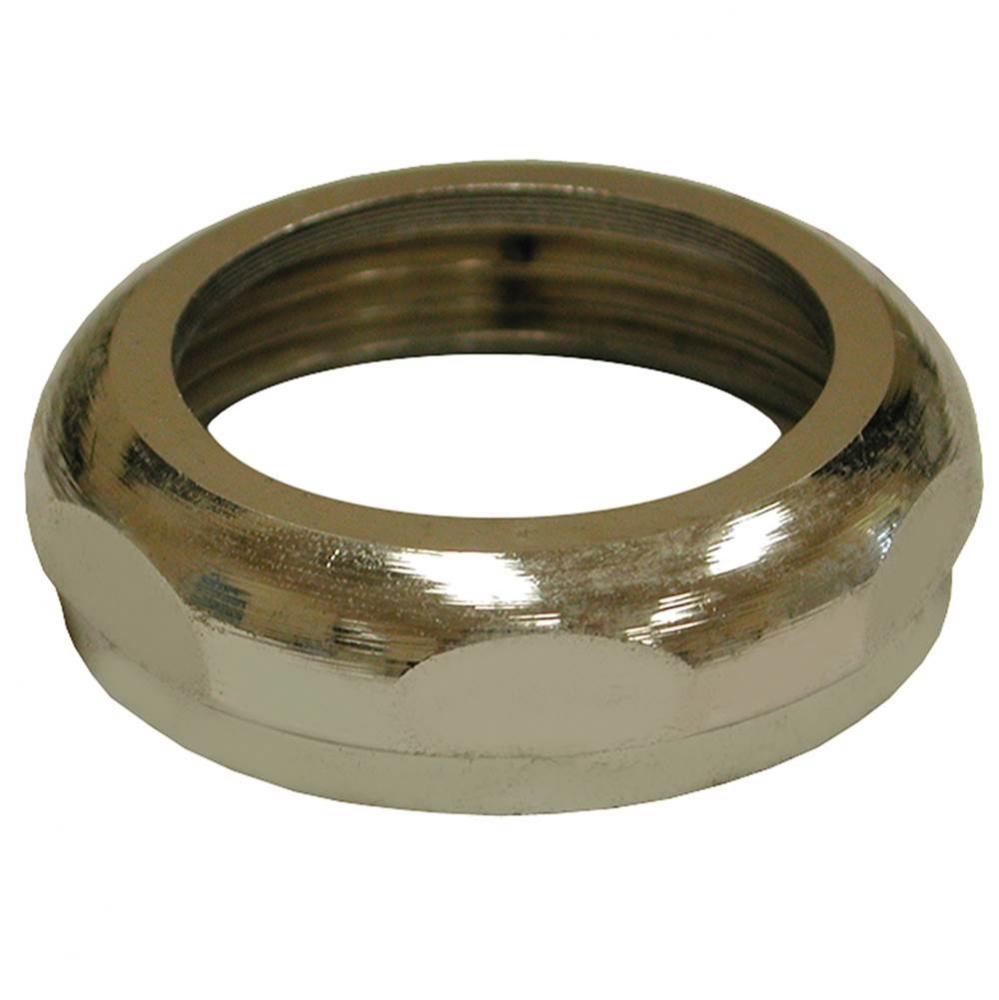 2'' 1-1/2'' Chrome Plated Brass Slip Joint Nut, 25 pcs.