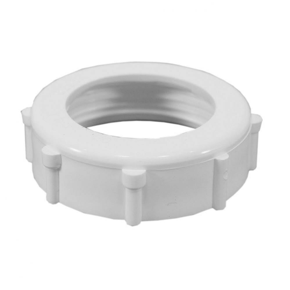 1-1/4'' x 1-1/4'' Plastic Slip Joint Nut, 100 pcs.