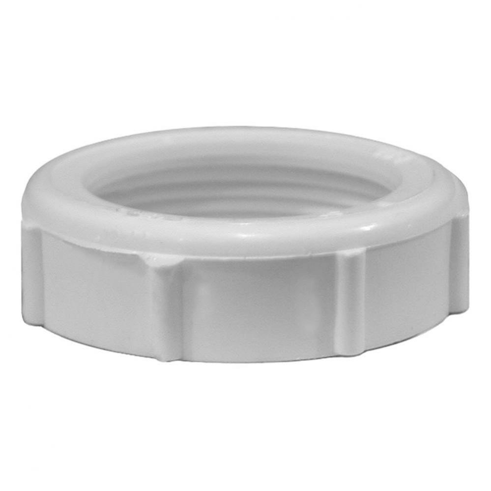 1-1/2'' x 1-1/2'' Plastic Slip Joint Nut, 100 pcs.