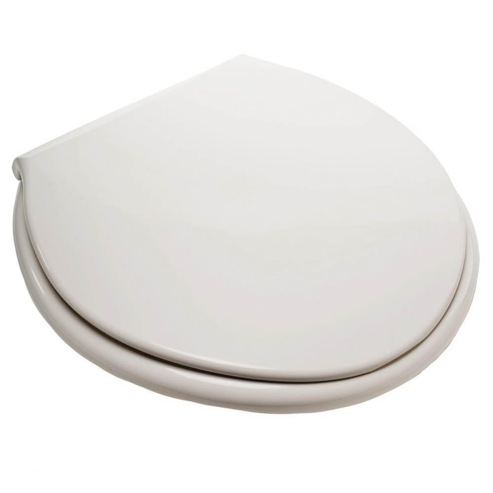 Big John Oversized Toilet Seat with Cover and Stainless Steel Hinges - For Round Or Elongated Toil
