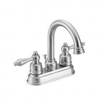 Jones Stephens 1554041 - TWO HANDLE HIGH SPOUT TEAPOT BATHROOM FAUCET SN