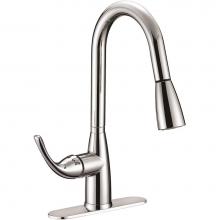 Jones Stephens 1558060 - Hi Arc Pulldown Kitchen Faucet Cp