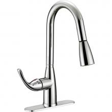 Jones Stephens 1558061 - Hi Arc Pulldown Kitchen Faucet Sn