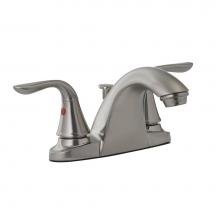 Jones Stephens 1559001 - Brushed Nickel Two Handle Bathroom Faucet with Pop-Up
