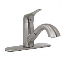 Jones Stephens 1559023 - Stainless Steel Pull-Out Kitchen Faucet