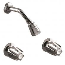 Jones Stephens 1854010 - Chrome Plated Two Handle Shower Faucet