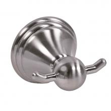 Jones Stephens 97306 - CONCEALED BELL CHROME DOUBLE ROBE HOOK