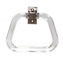 Jones Stephens 97894 - EXPOSED TOWER SN LUCITE TOWEL RING