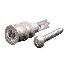 Jones Stephens A33010 - E-Z Anchor Bolts/Self-Drilling with 1-1/4'' Screws, Carton of 10