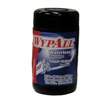 Jones Stephens B05007 - Wypall Waterless Hand Wipes, 50 Count Dispenser Tub, 8 Tubs per Carton