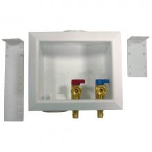 Jones Stephens B05844 - Washing Machine Box, Left Outlet Without Hammer Arrester, 1/2'' Expansion Style PEX