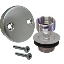 Jones Stephens B5155BS - Brushed Stainless Two-Hole Lift and Turn Conversion Kit