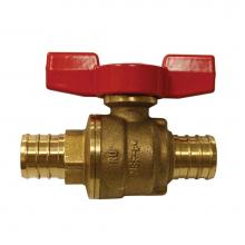 Jones Stephens B63050LF - 1/2'' Brass PEX Ball Valve, Lead Free