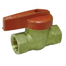 Jones Stephens B64375 - 3/8'' FIP Brass Gas Ball Valve