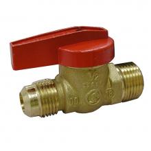 Jones Stephens B68001 - 1/2'' FLARE x 1/2'' MIP Gas Ball Valve