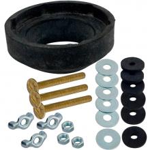 Jones Stephens C03273 - 5/16'' x 3'' Tri-Tank to Bowl Bolt Kit For American Standard® with Brass