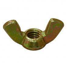 Jones Stephens C03803 - 5/16''-18 Brass Plated Forged Wing Nut