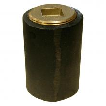 Jones Stephens C39102 - 2'' Plain End Cast Iron Cleanout-Short Pattern with 1-1/2'' Countersunk Southe