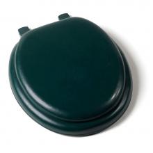Jones Stephens C3B5R260 - Deluxe Soft Seat with Wood Cores, Forest Green, Round Closed Front with Cover