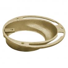 Jones Stephens C49421 - 4'' x 2'' Brass Four Way Offset Closet Flange