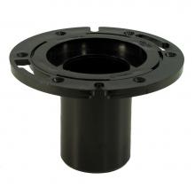 Jones Stephens C50307 - 3'' ABS Closet Flange with Long Barrel and Plastic Ring