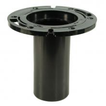Jones Stephens C50309 - 3'' ABS Closet Flange with Long Barrel and Plastic Ring