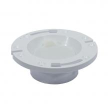 Jones Stephens C50345 - 3'' x 4'' PVC Closet Flange with Knockout